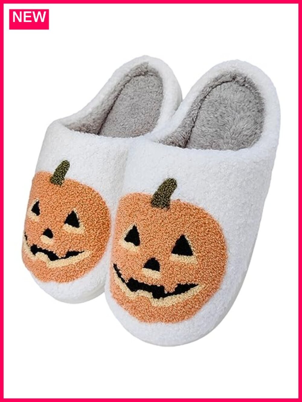 Memory Foam Plush Fluffy Slippers Warm Lined Indoor Outdoor House Winter